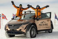 Nissan Ariya EV completes Pole to Pole challenge