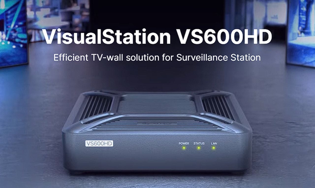 Synology VisualStation VS600HD TV-wall Surveillance Station