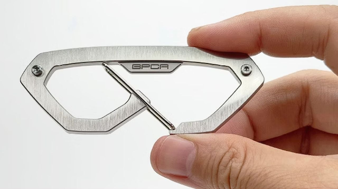 GPCA Loop Pro seesaw Titanium EDC carabiner 