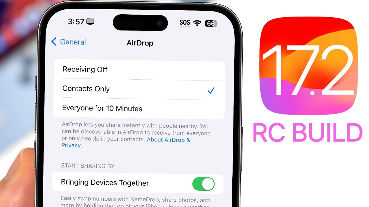 What’s new in iOS 17.2 Release Candidate (Video)