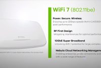 Zyxel WBE660S WiFi 7 Access Point with 10GbE