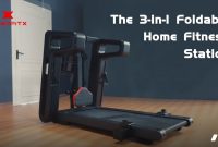 EverFitX home gym treadmill, fitness pump, and rowing machine