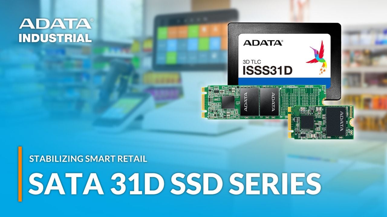 ADATA SATA 31D industrial grade stable long-term SSD storage