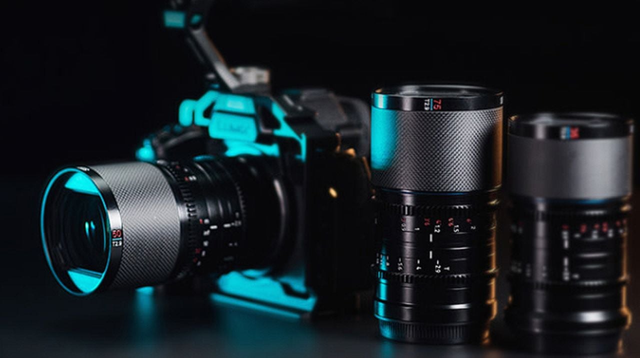 Saturn 50mm and 75mm 1.6X full frame anamorphic camera lens