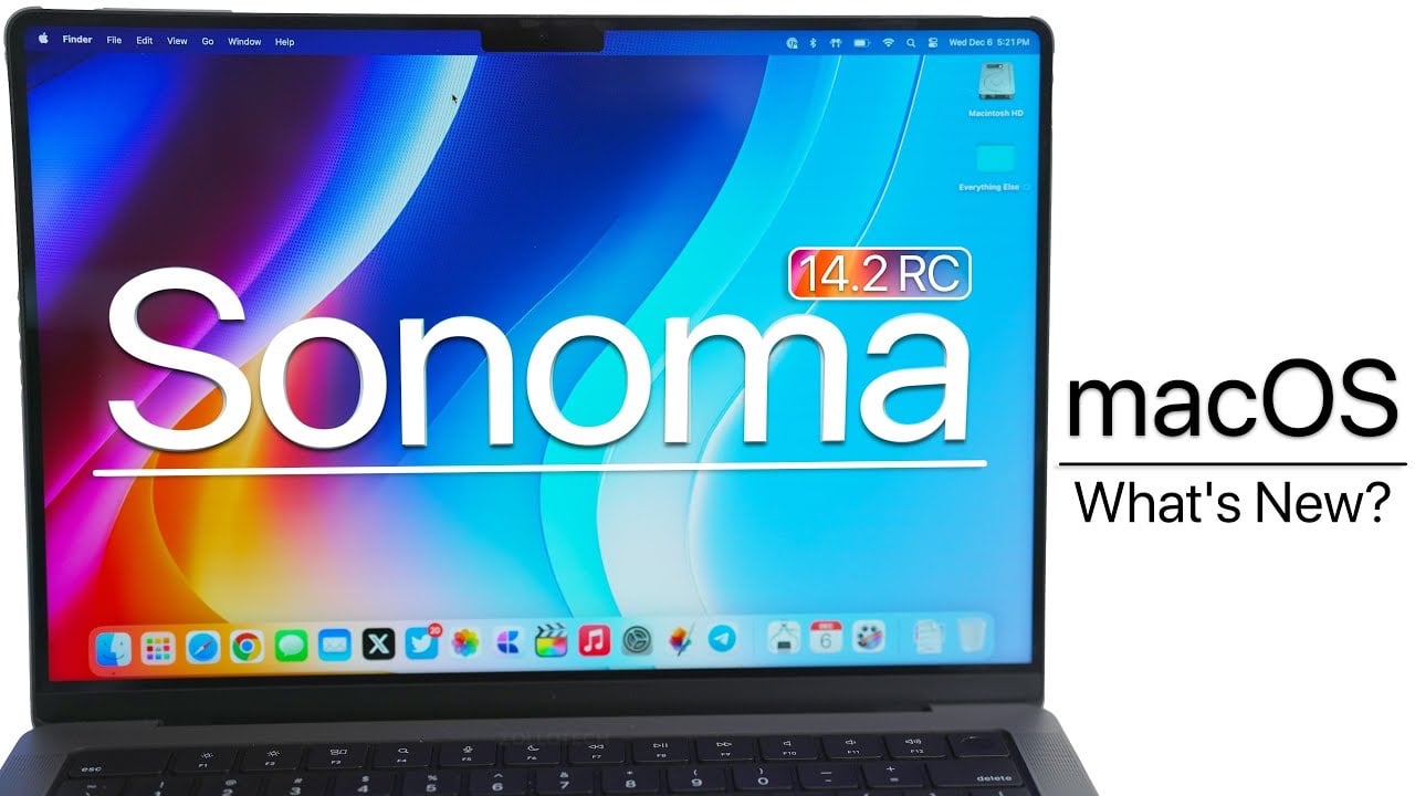 What’s new in macOS Sonoma 14.2 Release Candidate (Video)