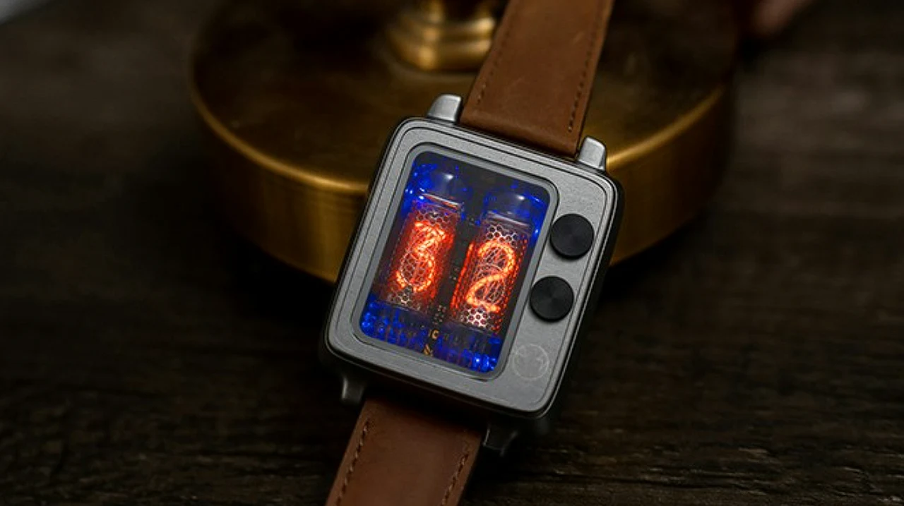 Nixie Tube wrist watch 2024