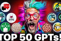 50 Amazing custom GPTs and how to make a custom GPT yourself