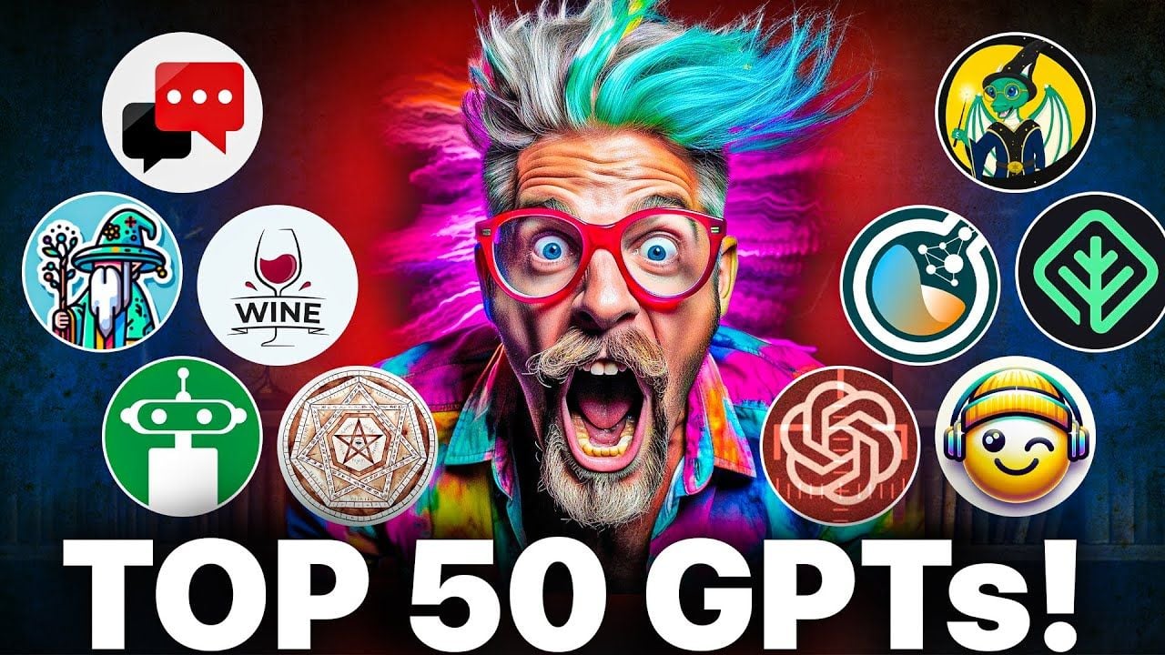 50 Amazing custom GPTs and how to make a custom GPT yourself