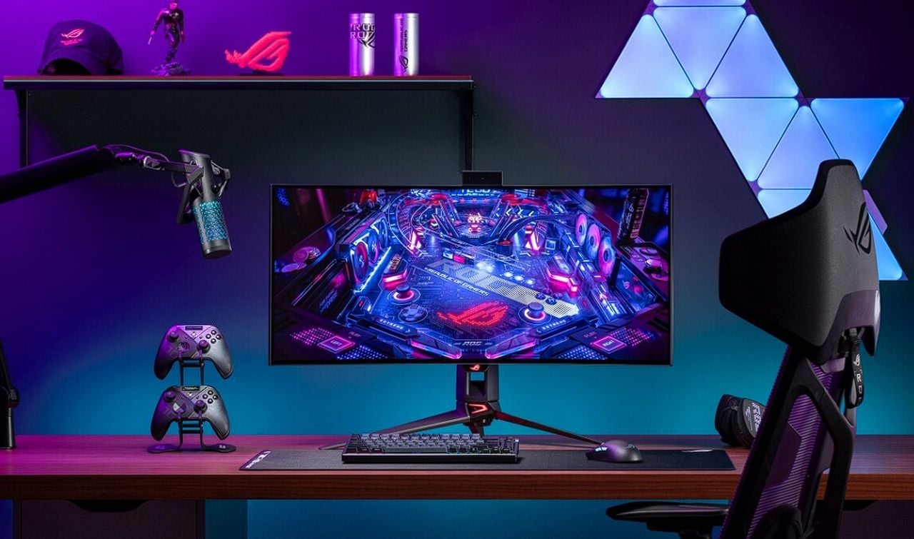 ASUS ROG Swift PG34WCDM ultrawide OLED gaming monitor