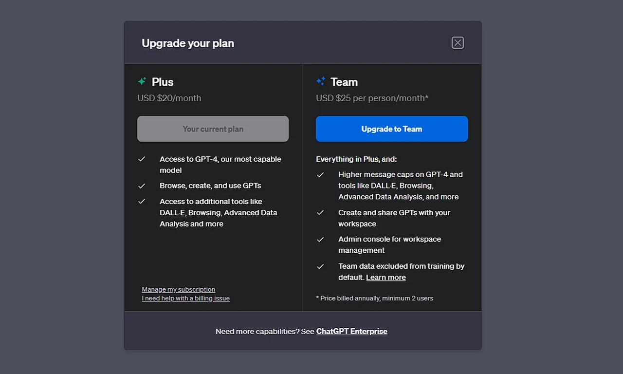 ChatGPT Team subscription is it worth the upgrade?