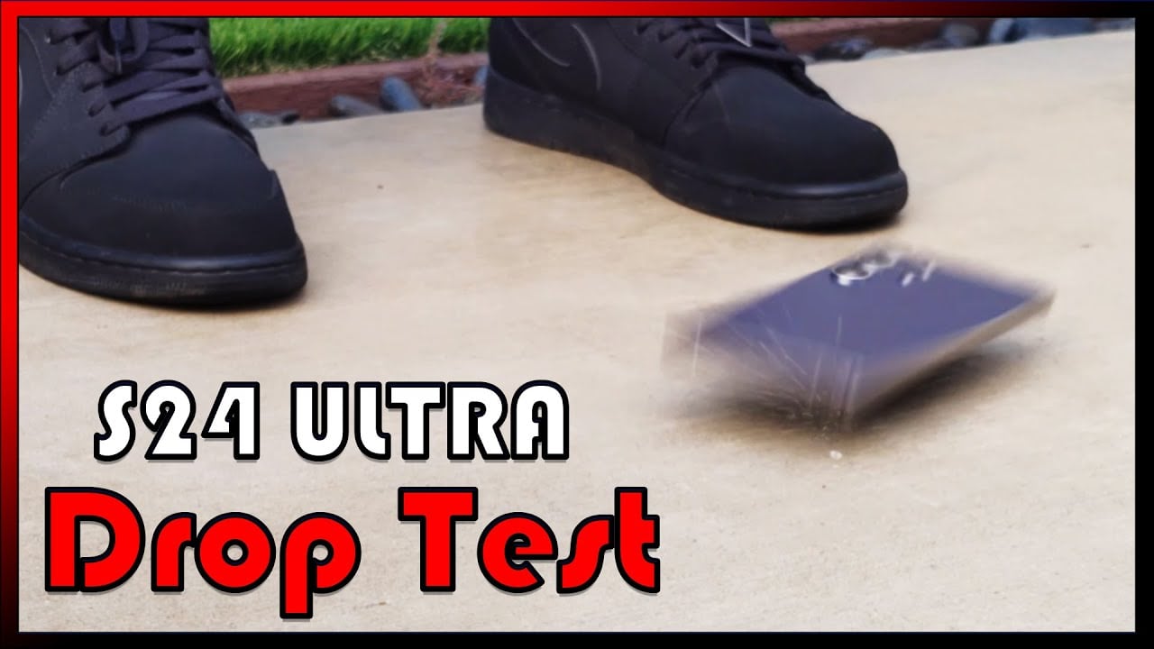 Samsung Galaxy S24 Drop Test (Video)