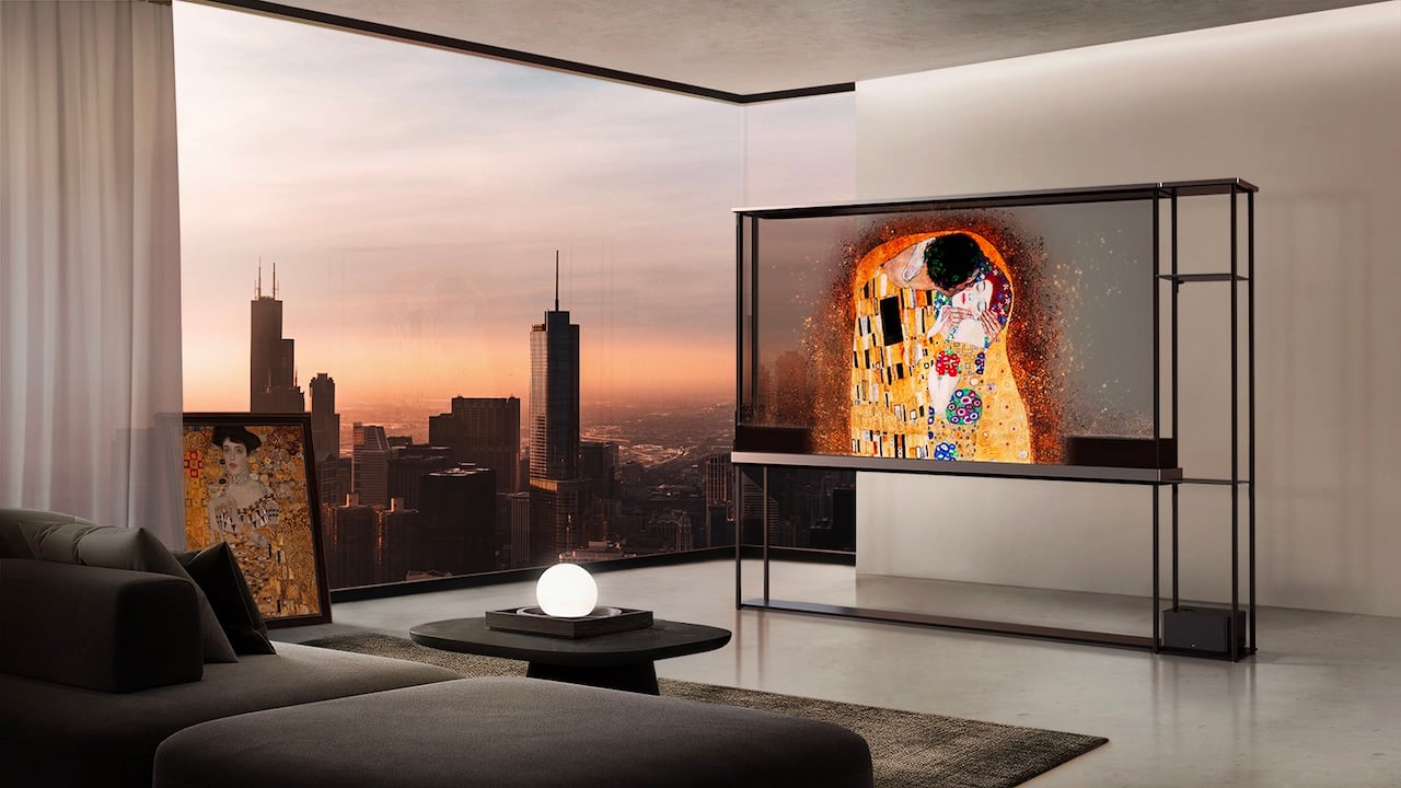 LG unveiles the World’s first Transparent OLED TV at CES