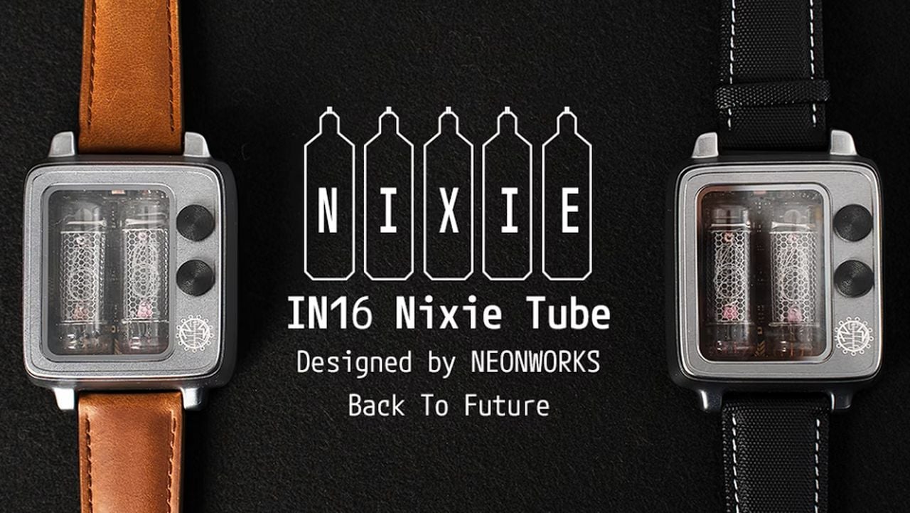 BTF Nixie Tube Watch hit’s Kickstarter