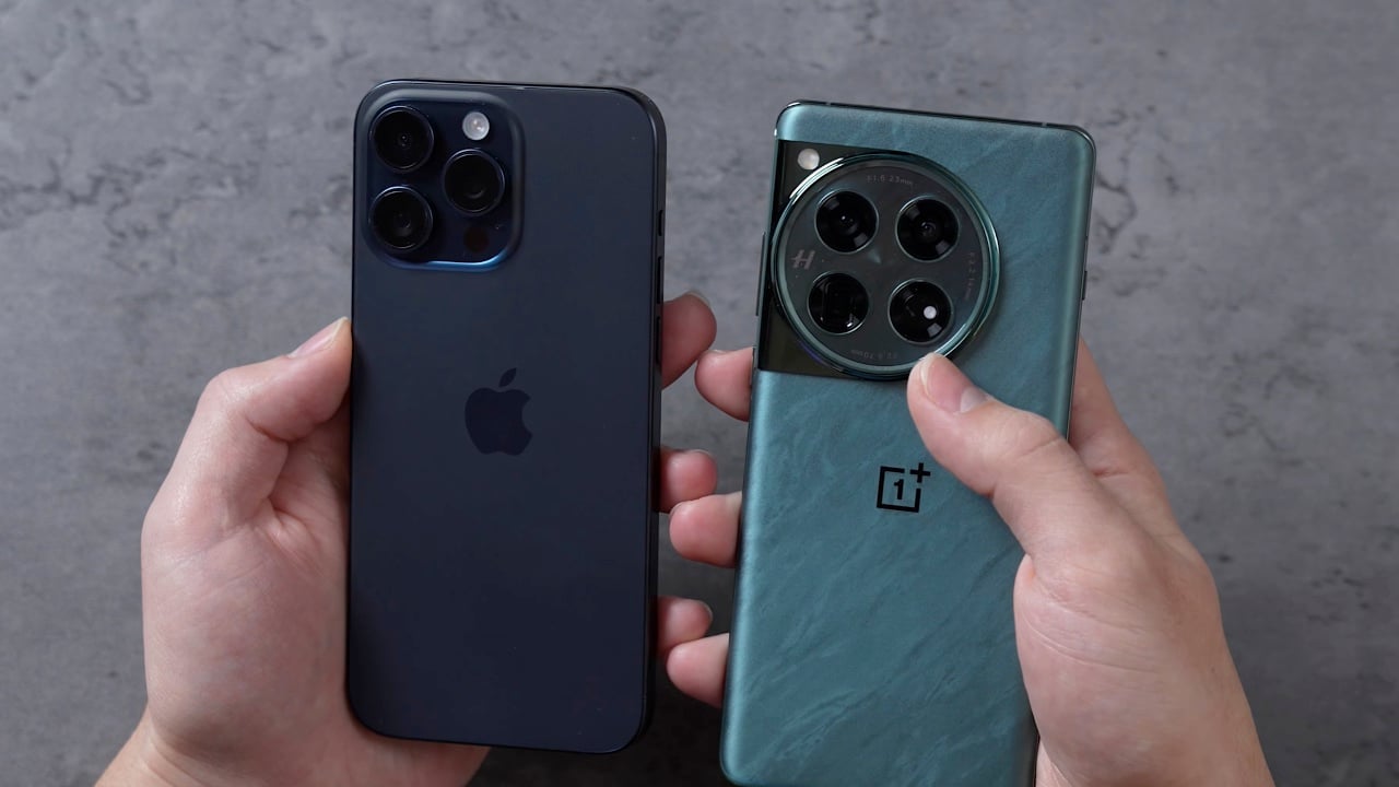 OnePlus 12 vs iPhone 15 Pro Max