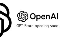 OpenAI custom GPT Store opening next week?