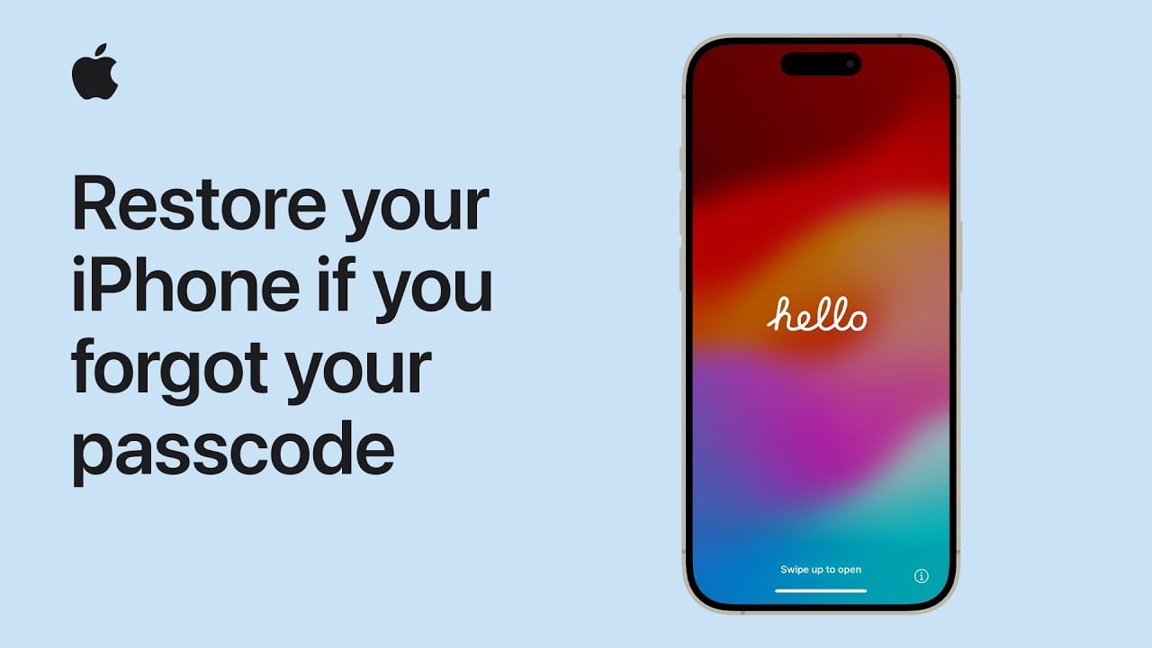 How to Restore Your iPhone If You Forgot Your Passcode