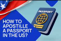 How to Apostille a Passport in the US?