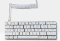 SteelSeries Apex Pro Mini Limited-Edition White x Gold keyboard