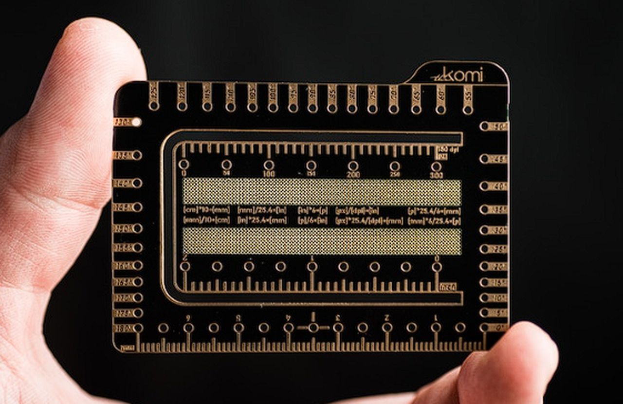 TheKomi Ruler pocket and sketching and drawing multitool