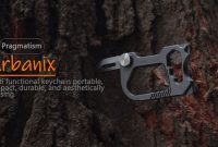 Urbanix Titanium alloy keychain EDC multitool