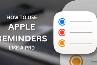 How to Use the Apple Reminders App (Video)