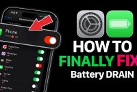 How to Fix Battery Drain on iOS 17.2.1 (Video)