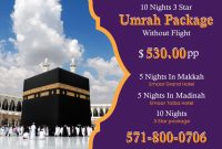 Umrah Packages from USA – Get Now at Cheapest Price