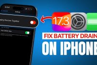 How to Fix iOS 17.3 Battery Drain (Video)