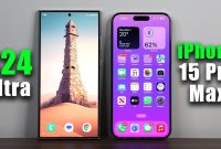 iPhone 15 Pro Max vs Samsung Galaxy S24 Ultra (Video)