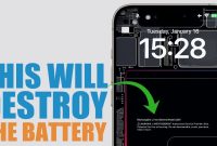 Things that will destroy your iPhone battery life (Video)