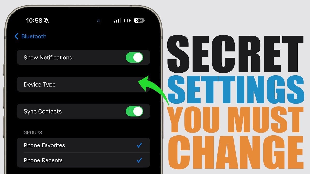 15 Hidden iPhone Settings You Should Change (Video)