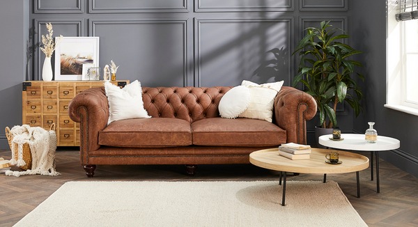 Discover the Magic of a Leather Chesterfield Sofa