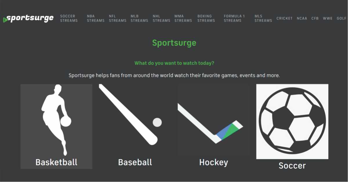 Sportssurge: Free Streaming Platform For Sports