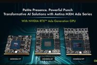 NVIDIA Ada Lovelace AI Edge Aetina MXM GPUs