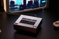 AYANEO Retro Mini PC AM02 with touchscreen display