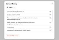 OpenAI announces ChatGPT Memory and new controls