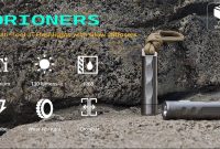 Orioners EDC flashlight and glow diffusers