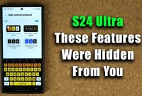 Hidden Samsung Galaxy S24 Ultra Features Revealed (Video)