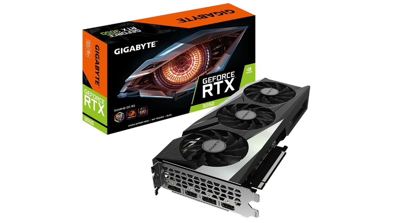 Gigabyte GeForce RTX 3050 6G graphics cards now available