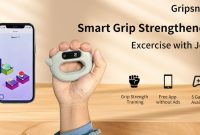 Smart finger grip strengthener and hand exerciser