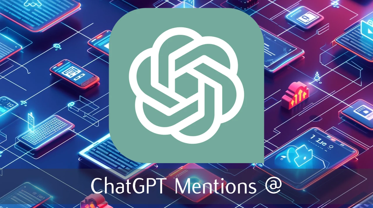 How to use the new ChatGPT Mentions feature for custom GPTs