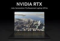 NVIDIA RTX 500 and 1000 Pro Ada Generation laptop GPUs