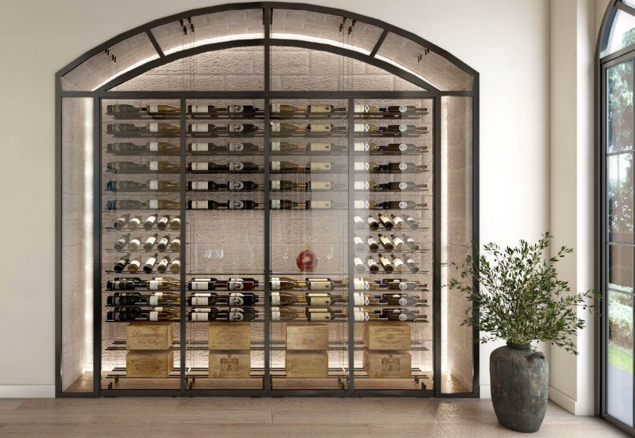 Creating a Modern Wine Wall With a Turnkey Solution