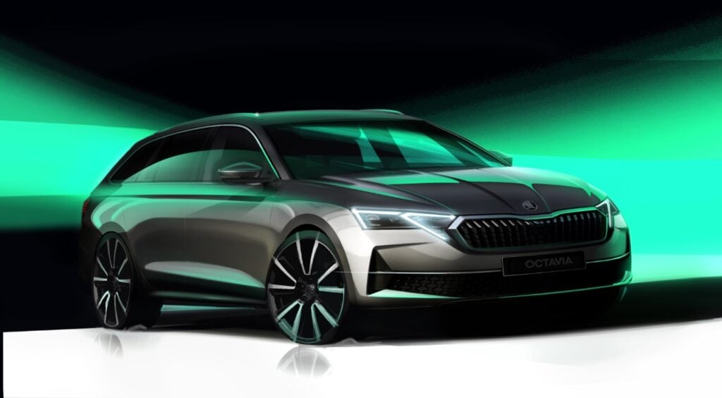 New Skoda Octavia teased ahead of launch