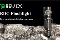 Brevix Aluminum USB-C rechargeable EDC flashlight