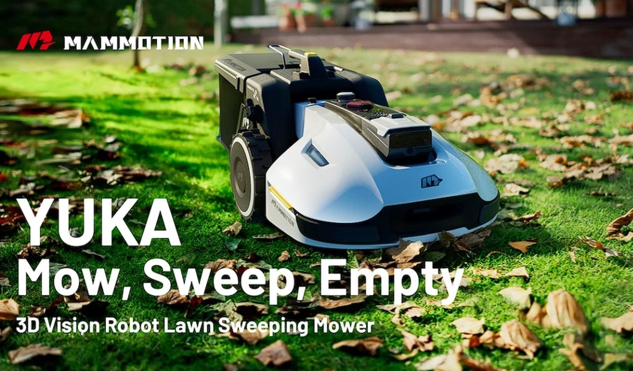 YUKA 3D Vision robot lawnmower