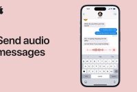 How to Send Audio Messages on the iPhone