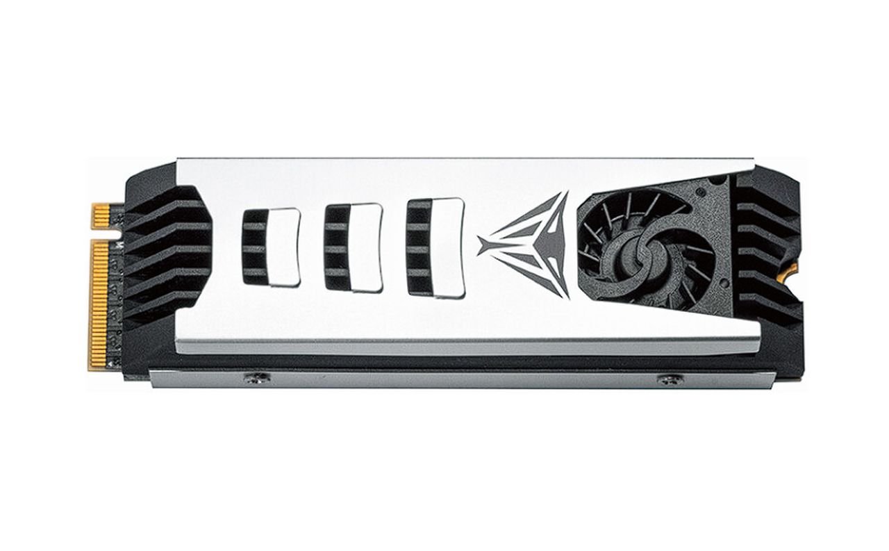 Viper PV553 fan cooled SSD M.2 2280 PCIe Gen 5 x4 storage