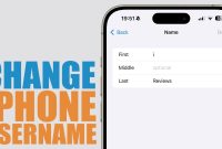 How to Change Your iPhone Username (Video)