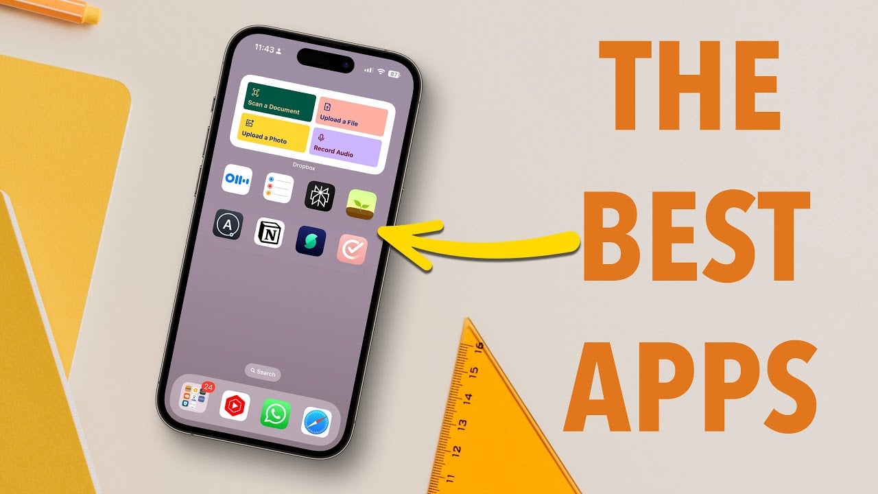 Awesome iPhone Apps to Increase Your Productivity